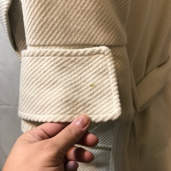 Marc Jacobs Medium Cream Colored Wool Coat - Picture 3 of 8